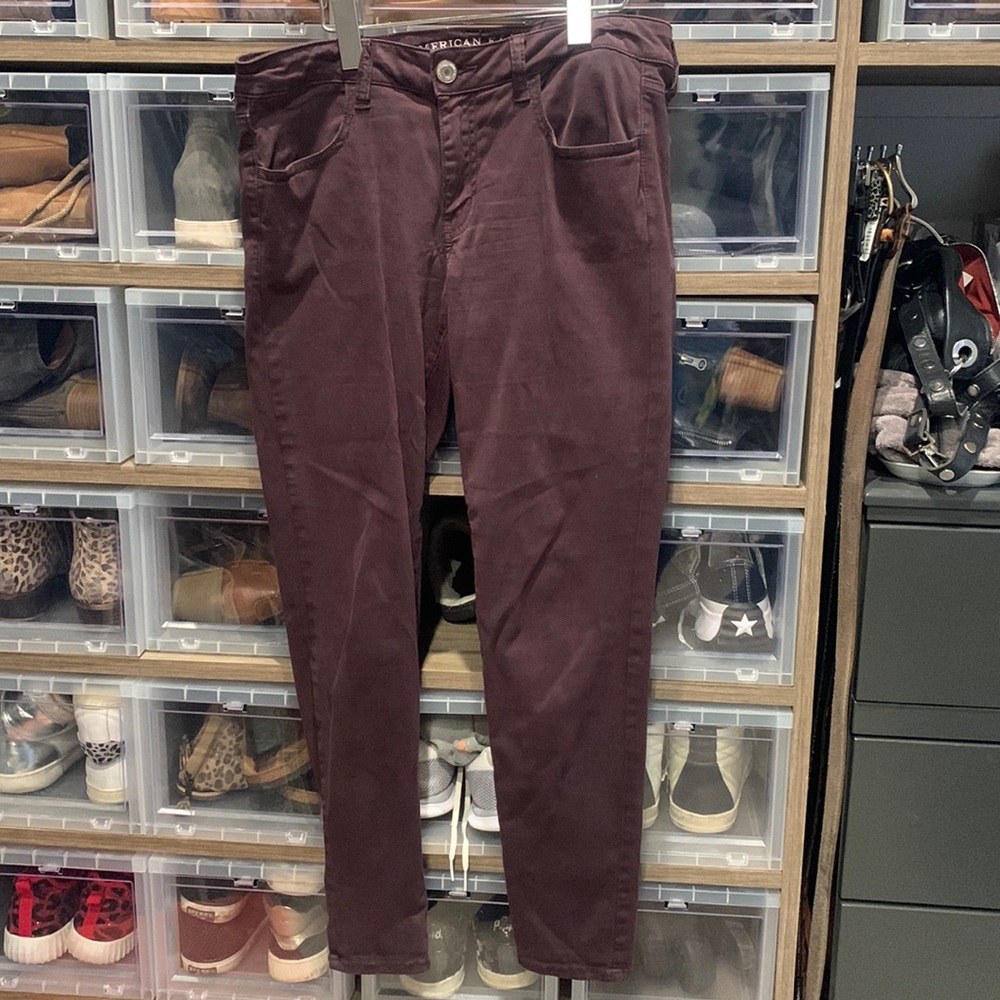 American Eagle superstretch plum Jegging - jeans size 12